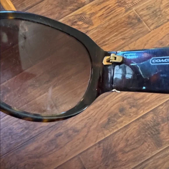 Coach Tortoise Shell Sunglasses - Picture 3 of 4